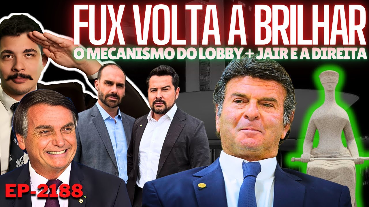 Fux VOLTA a EXPOR Injustiças e Relembra Caso PSDB + O Mecanismo do LOBBY + Jair e a Direita em 2026