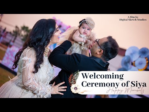 Welcoming Ceremony of Siya || Happy Moments || Digital Sketch Studios