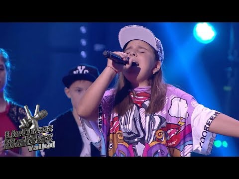 Atėnė Ravinkaitė - Gal tai meilė? | Pusfinalis | Lietuvos Balsas. Vaikai S01