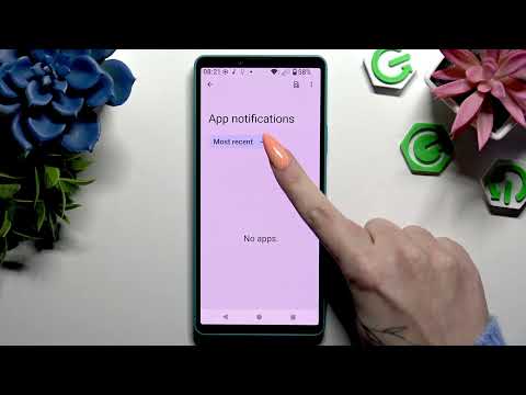 SONY Xperia 10 VII – How to Turn On or Off App Notifications