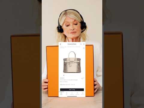 Personal Shopping with Martha Stewart