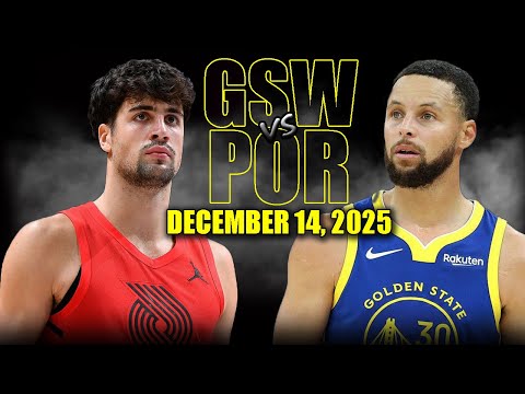 Golden State Warriors vs Portland Trail Blazers Full Game Highlights – December 14 2025 | NBA Season