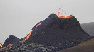 Исландия.Вулкан и музыка. Видеорепортаж Йона Хилмарссона. Музыка Александры Чернышовой