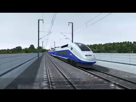 Lets Test Train Simulator 2016 [60 FPS] LGV Marseille Avignon