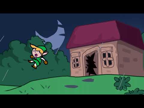 Zelda A Link Past - SPEEDRUN - WR 1:40! - Animated FUNNY by eXcrem