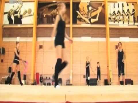 Rhythmic Gymnastics Training - Life in Novogorsk