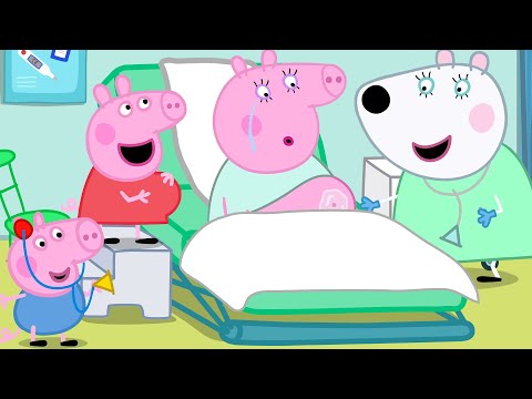 Peppa Pig Goes BABY Evie's Check Up!🐷Pregnancy Mummy Pig's Hospital Visit|Tales Full Episodes|18 Min