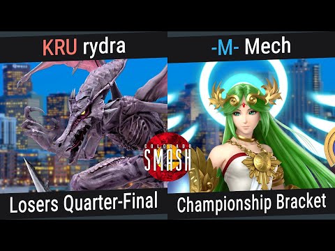 CO Smash Q4 Finals - KRU | Rydra (Ridley) vs -M- | Mech (Palutena) - Championship - Losers Quarters