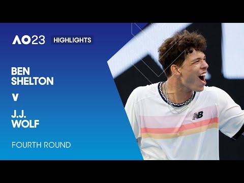 Ben Shelton v J.J. Wolf Highlights | Australian Open 2023 Fourth Round