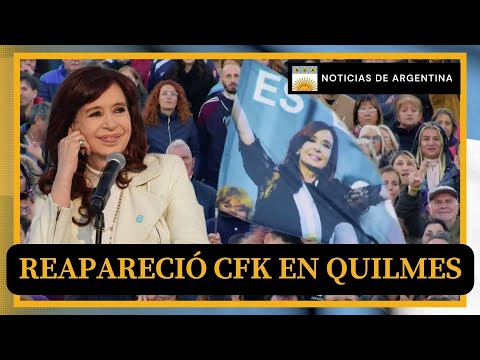 Discurso de Cristina Kirchner en Quilmes