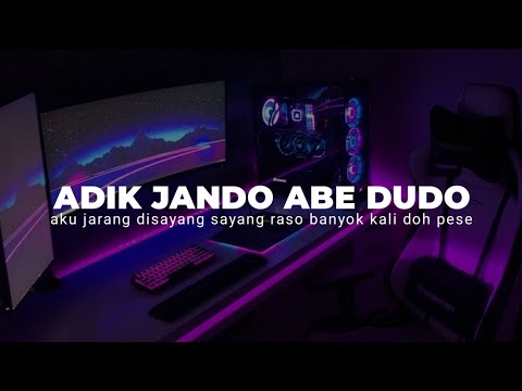 DJ ADIK JANDO ABE DUDO ( DJ AKU JARANG DISAYANG SAYANG RASO BANYOK KALI DOH PESE VIRAL TIKTOK )