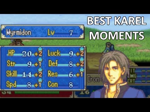 FE6 Reverse Recruitment Highlights: Best Karel Moments (Level-Ups & Promotions)