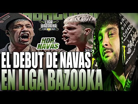 NAVAS VUELVE A CALLARLE LA BOCA AL PANORAMA | HDR VS NAVAS EN LIGA BAZOOKA