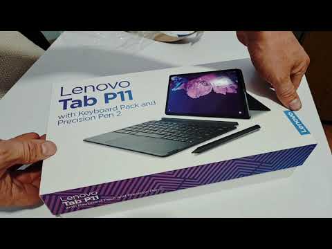 Lenovo Tab P11 With Keyboard Pack and Precision Pen 2  UNBOXING
