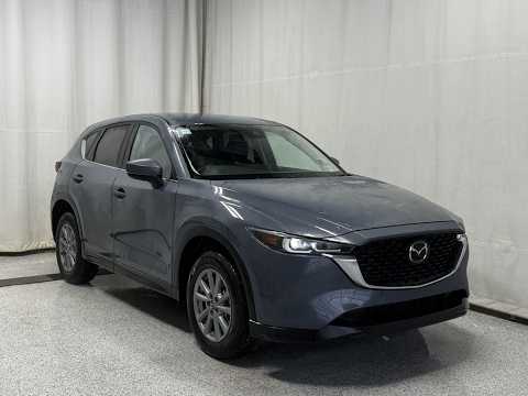 2024 Mazda CX-5 GS AWD w/o CD in Gray for sale at Park Mazda in Sherwood Park, AB