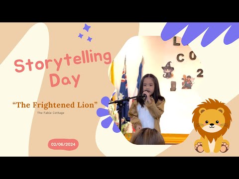 “The Frightened Lion” by Elicia Merl | Story Telling 2024