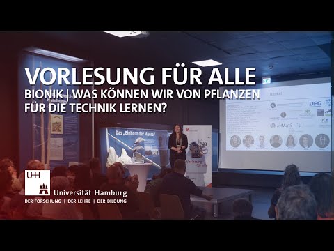 Vorlesung für alle – Bionik | Was können wir von Pflanzen für die Technik lernen?