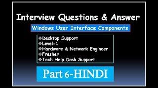 desktop support interview questions and answers free online videos help desk interview questions and answers