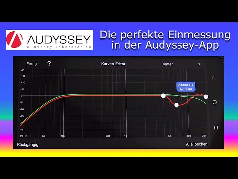 Die perfekte Audyssey-App Einmessung