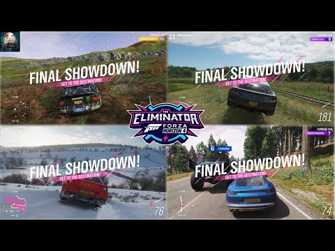 Eliminator FINAL SHOWDOWN Wins! - Forza Horizon 4 Compilation | 1st In 10 Different Cars!