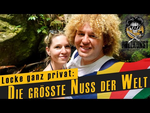 Die größte Nuss der Welt / Locke ganz privat / Holzkunst Scholz offiziell