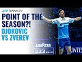UNBELIEVABLE Novak Djokovic vs Alexander Zverev Point ? | Nitto ATP Finals 2021 Highlights