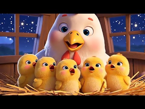 "5 Adorable Chicks Sing Their Hearts Out! 🌟 Best Nursery Rhymes for Kids!"