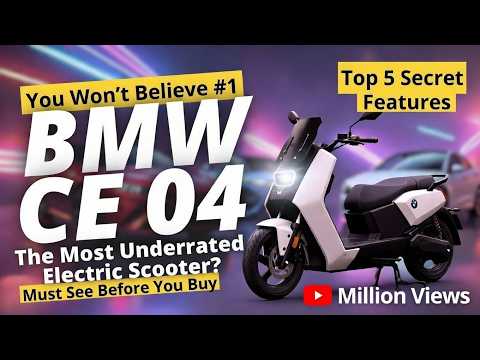 BMW CE 04 Electric Motorcycle Review #bmw #motorcycle #bike