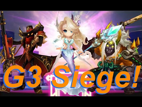 G3 Siege: Rebel_Alliance vs R.E.D. vs Why RNGesus?! - Summoners War