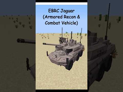 EBRC Jaguar Armored Combat Vehicle - Vintage Vehicle Pack SuperB Warfare