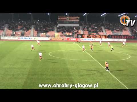 29.03.2014 skrót meczu Chrobry Głogów - Ostrovia Ostrów Wlkp. 2-0