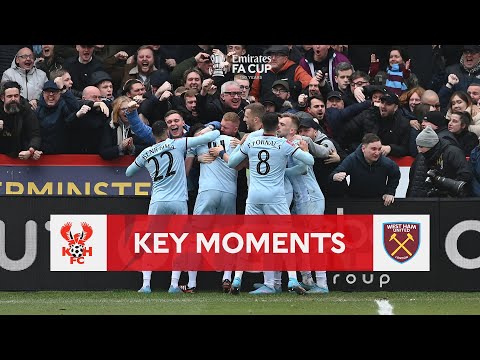 Kidderminster Harriers v West Ham | Key Moments | Fourth Round | Emirates FA Cup 2021-22