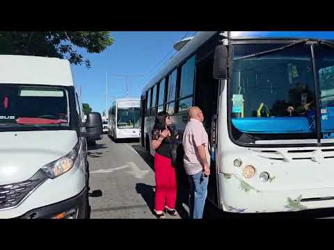 La Voz TV: transportistas en Plaza Huincul