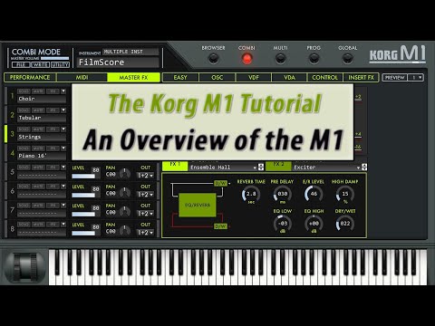 The Korg M1 Plugin Tutorial: An Overview of the M1