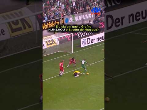 MERECIA GOL PUSKÁS??? ESSE GOLAÇO ABSURDO DO GRAFITE CONTRA O BAYERN PERDEU O PRÊMIO PRO CR7 EM 2009