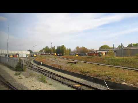 Passing Inchicore Train Works On Board A IE 22000 Class DMU Railcar