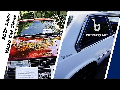 One Show, Two Bertone | 2024 VCOA Davis All Volvo Show