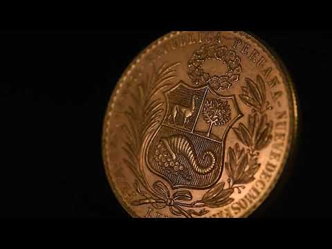 Moneda, Perú, 100 Soles, 1969, Lima, SC, Oro, KM:231