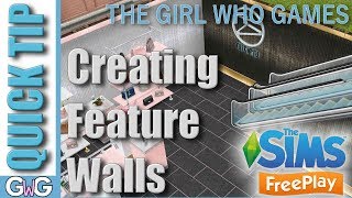 The Sims Freeplay: Creating Feature Walls [QUICK TIP]