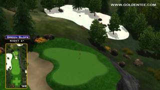 Golden Tee Great Shot on Alpine Run!