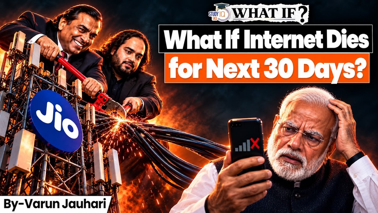What if Internet dies for Next 30 Days? | StudyIQ