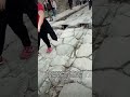 Pompeii Cart Tracks and Stepping Stones