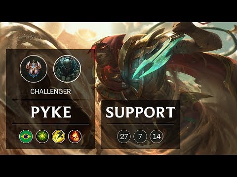 Pyke Support vs Morgana - BR Challenger Patch 9.1
