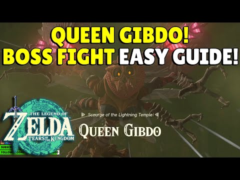 Zelda Tears Of The Kingdom | Queen Gibdo Boss Guide | EASY | No Commentary!