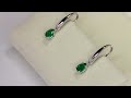 Orecchini in oro 18 kt a pendente “Elodie” Video 3