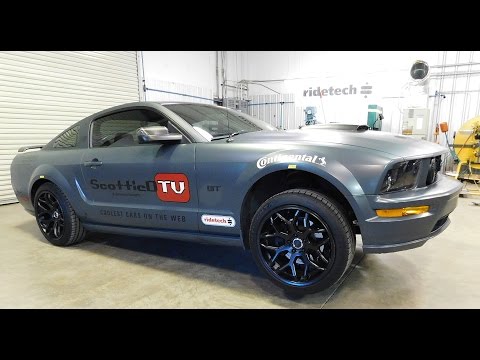 Ford Mustang GT RideTech Coilover Upgrade How To Set Ride Height