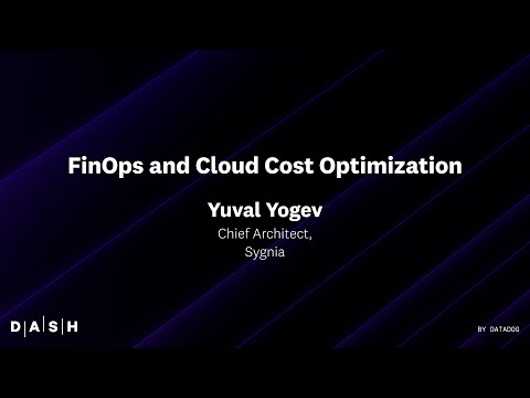 FinOps and Cloud Cost Optimization