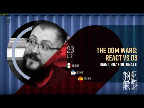The DOM Wars: React vs d3
