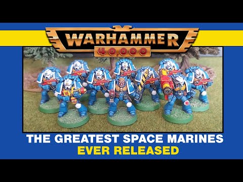 The Greatest Space Marines Ever Released for Warhammer 40k 2nd edition