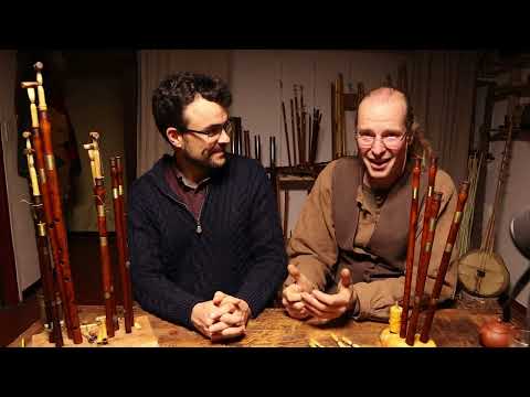 Our method of blowing in reeds 3/4 Ancient Greek Double Pipes Aulos Tutorials